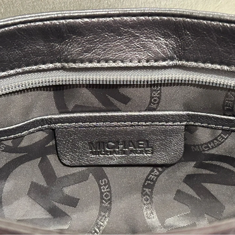 Michael Kors Metallic Shoulder/Clutch Bag